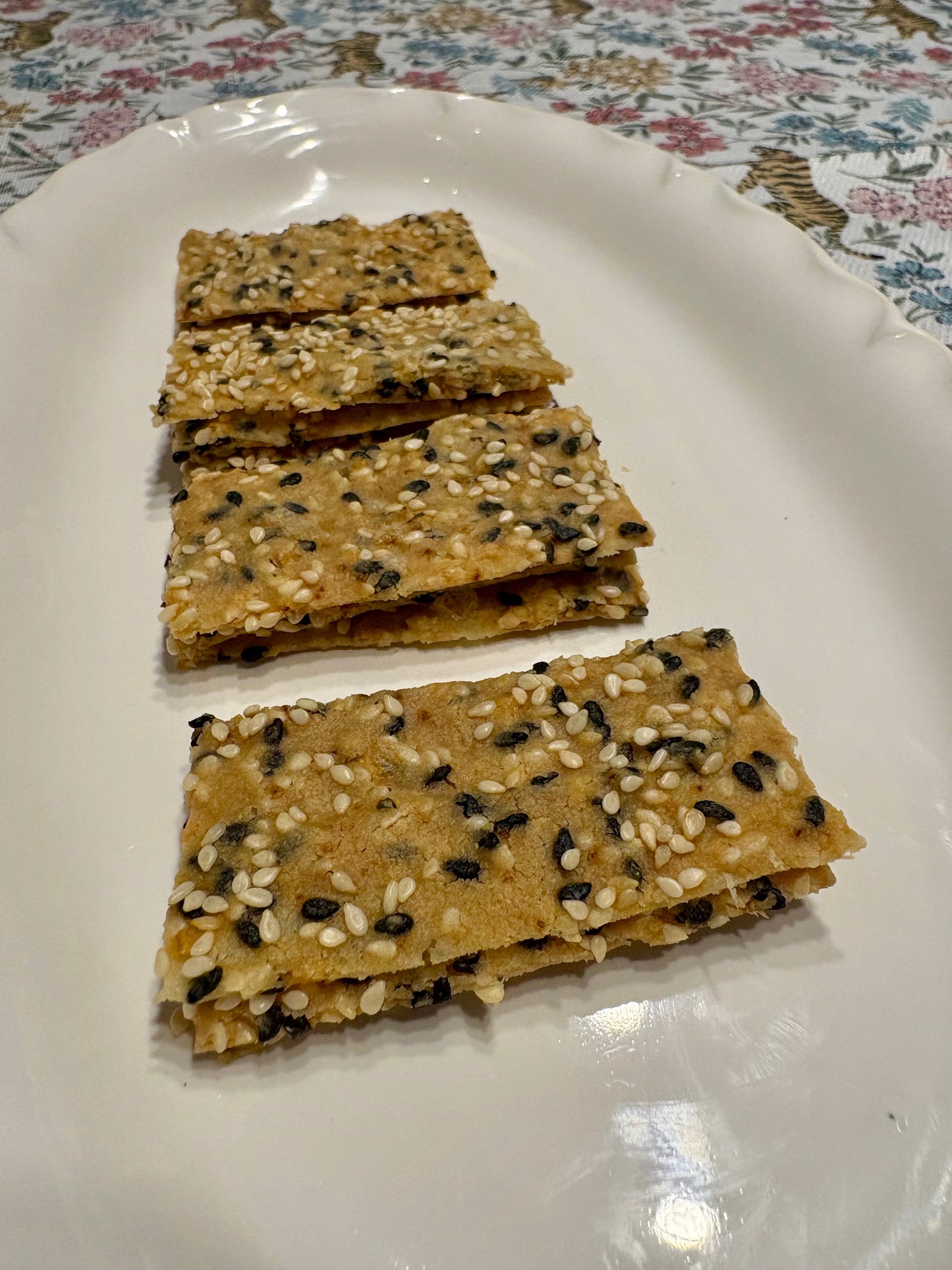 sesame crackers