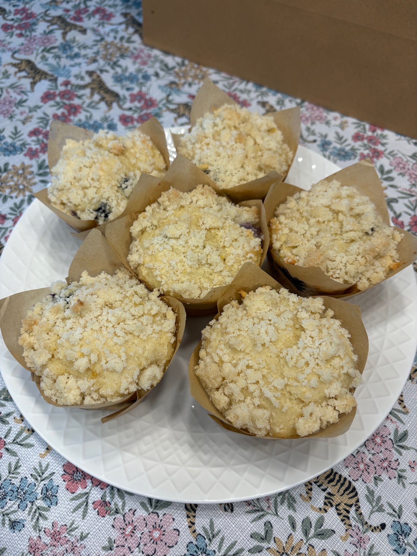 blueberry muffins