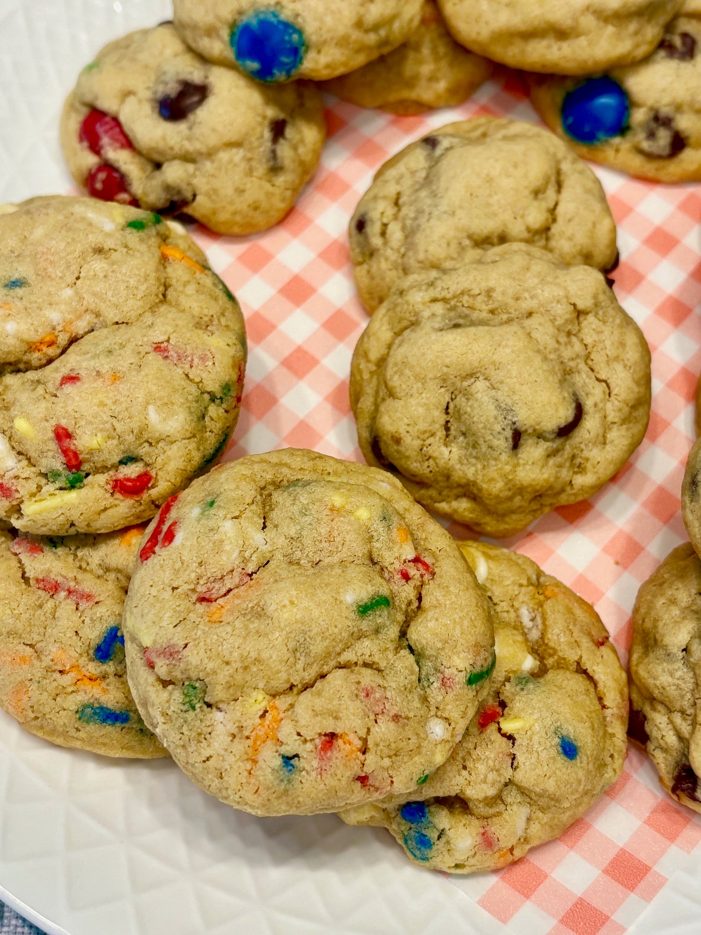 trio of teeny tiny cookies