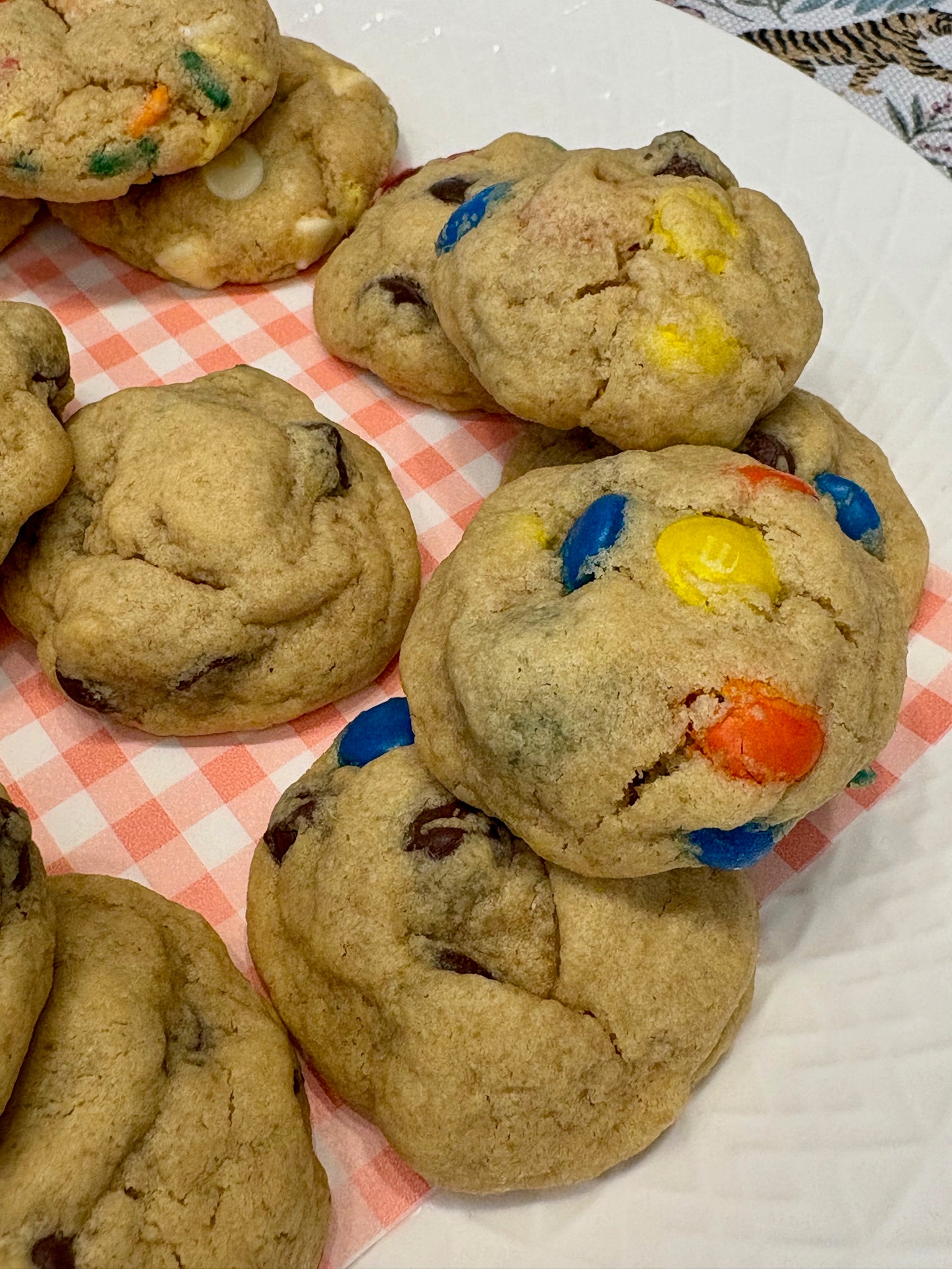 trio of teeny tiny cookies