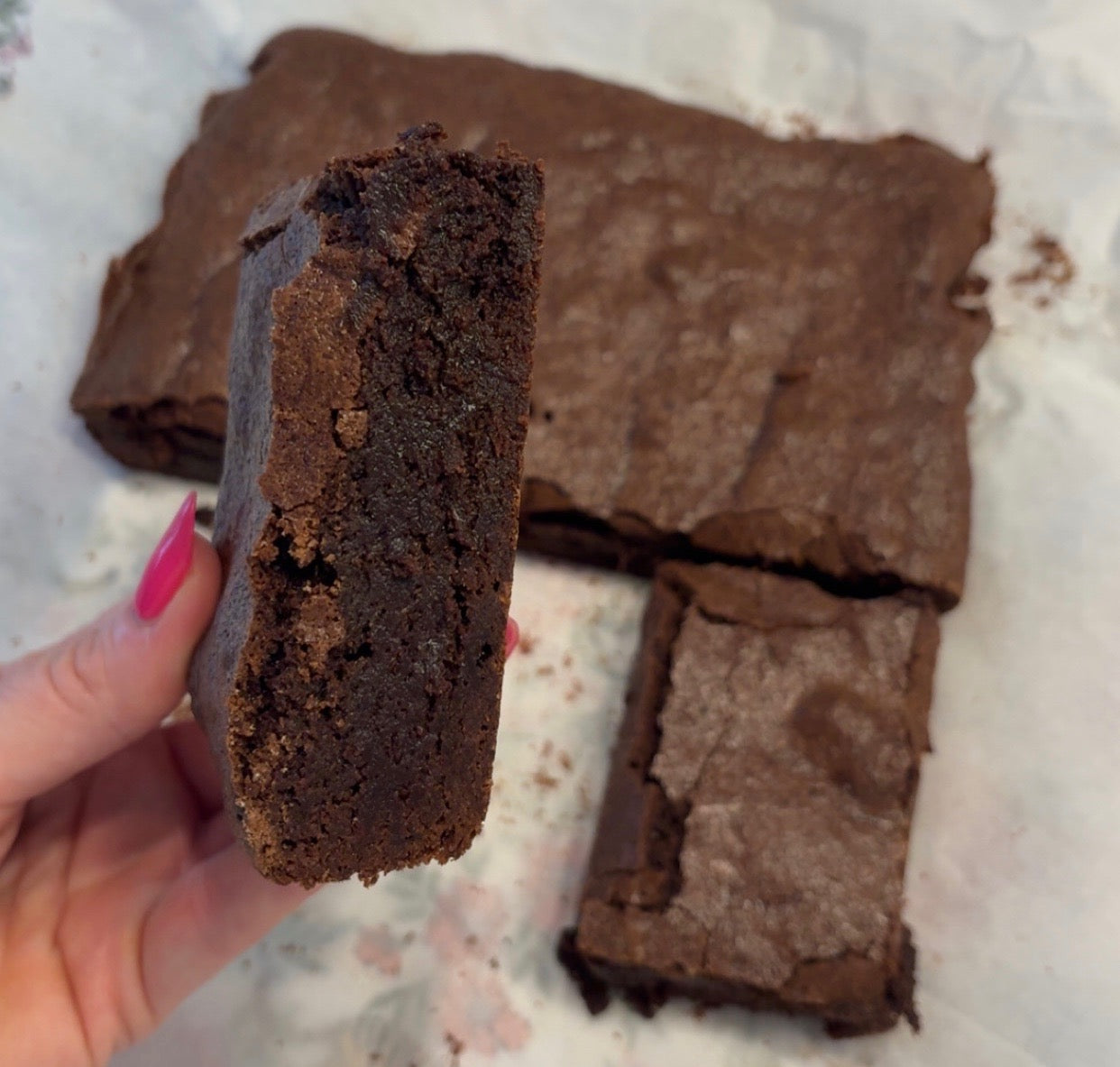 big ass espresso brownies