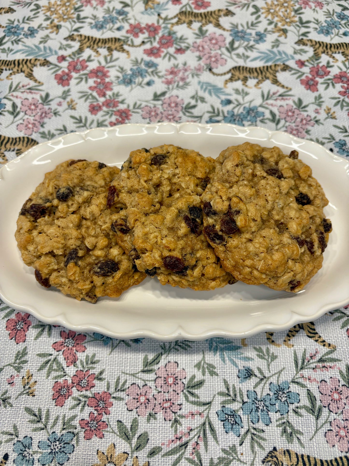 oatmeal raisin cookies