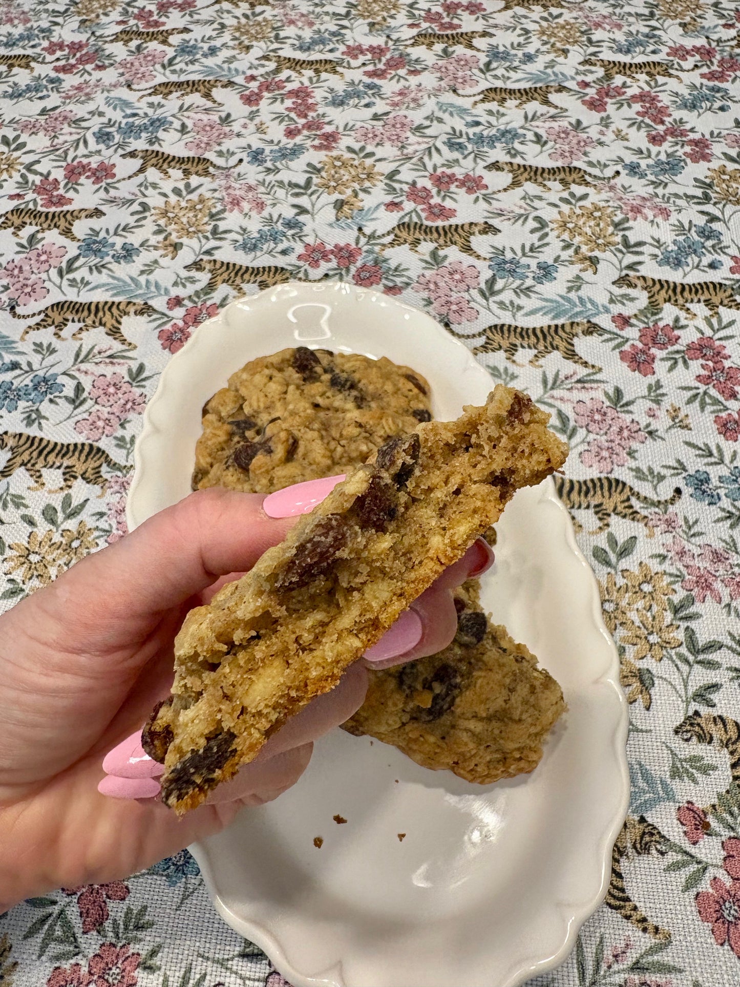 oatmeal raisin cookies