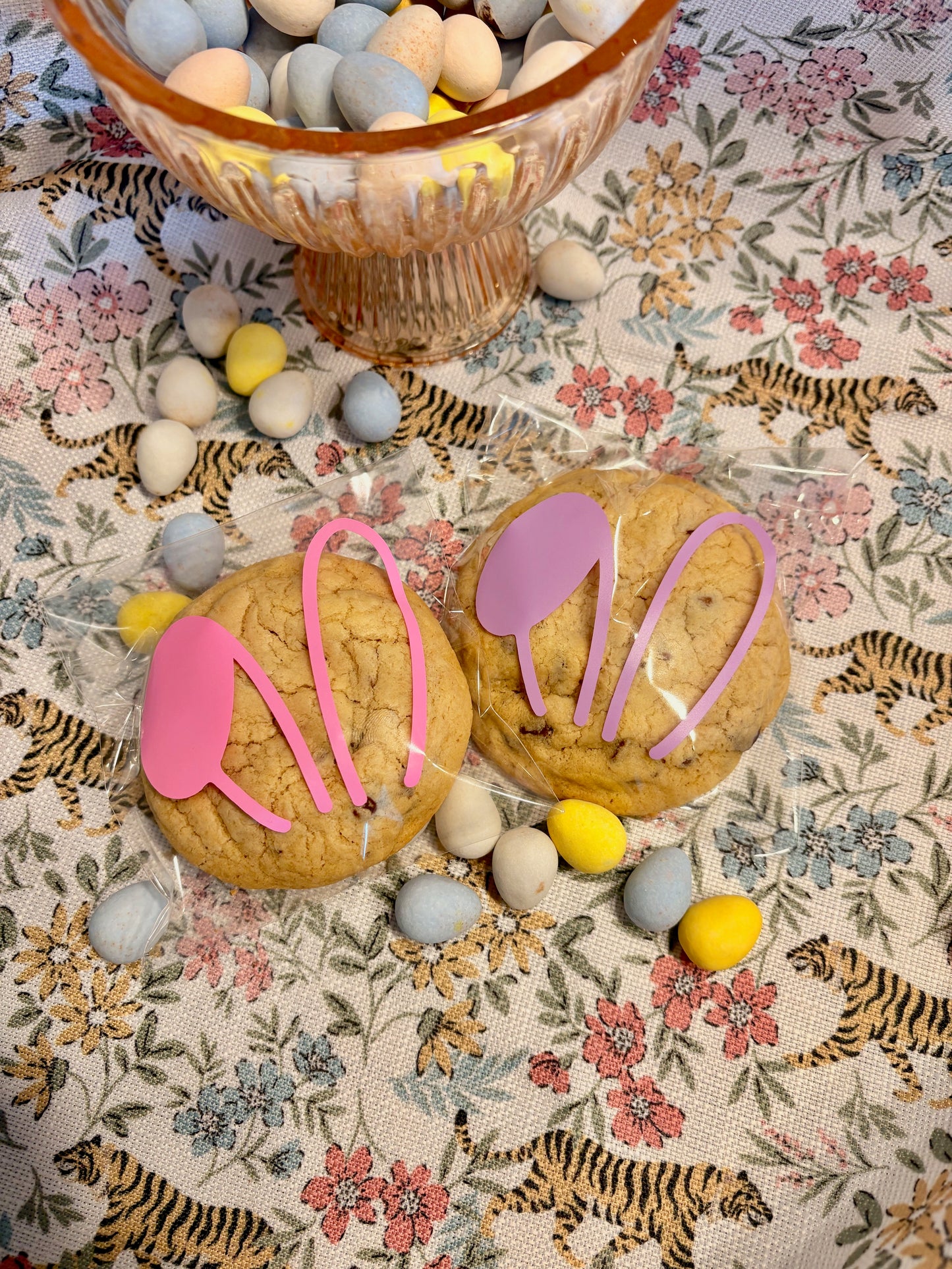 individually wrapped Easter cookies