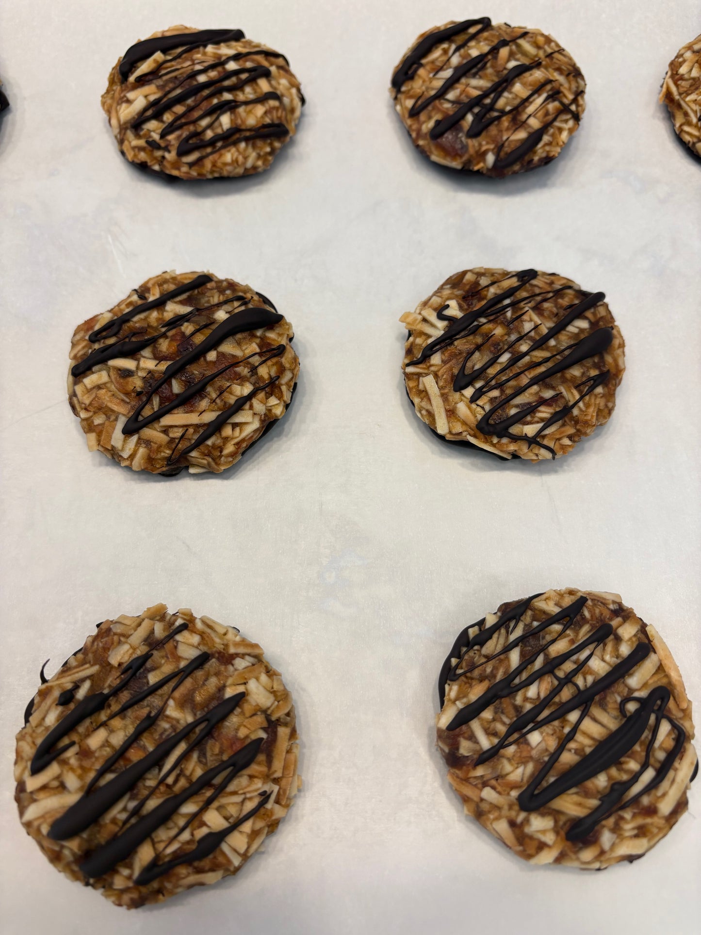 toasty coconut & dark chocolate
