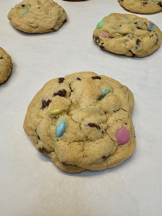 m & m cookies