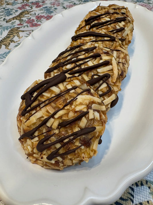 toasty coconut & dark chocolate