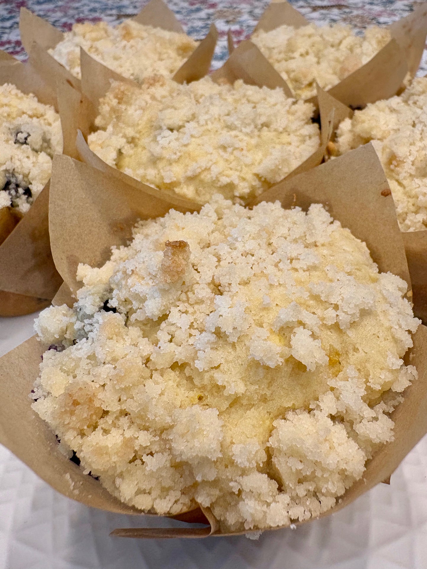 blueberry muffins