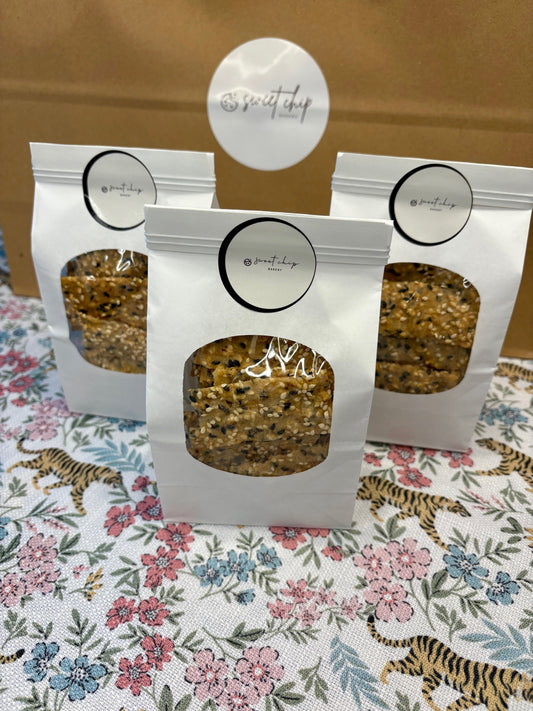 sesame crackers