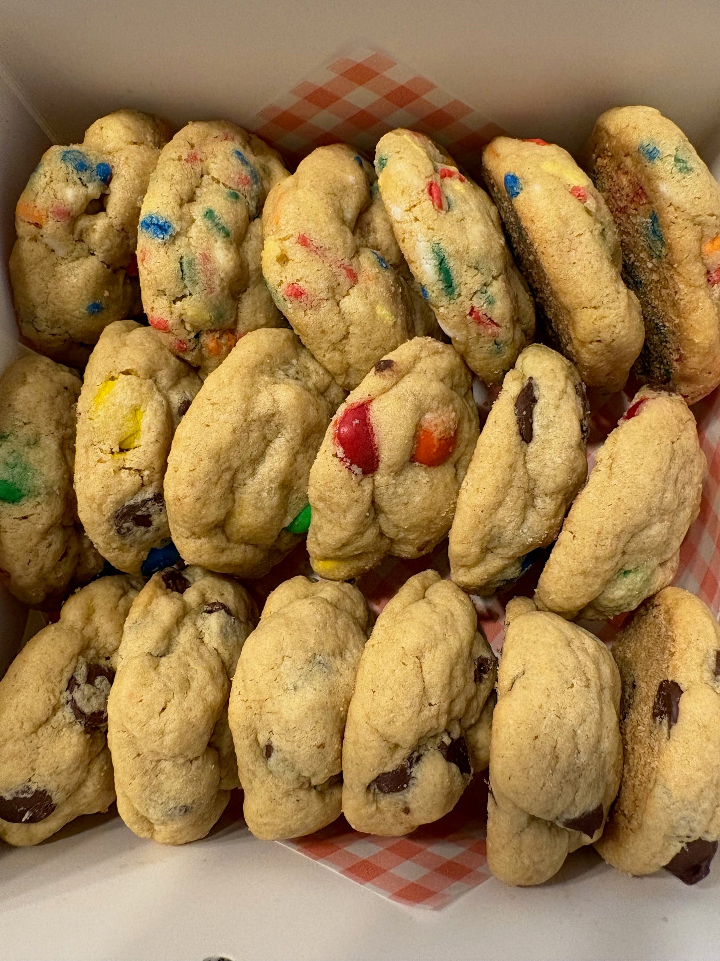 trio of teeny tiny cookies