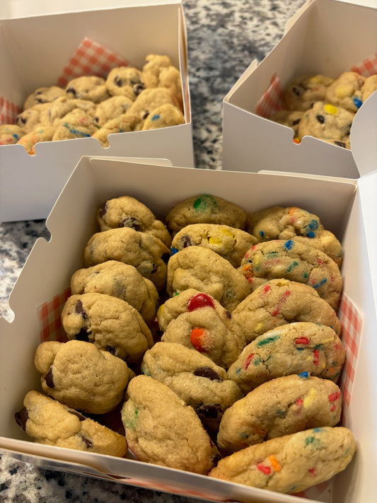 trio of teeny tiny cookies