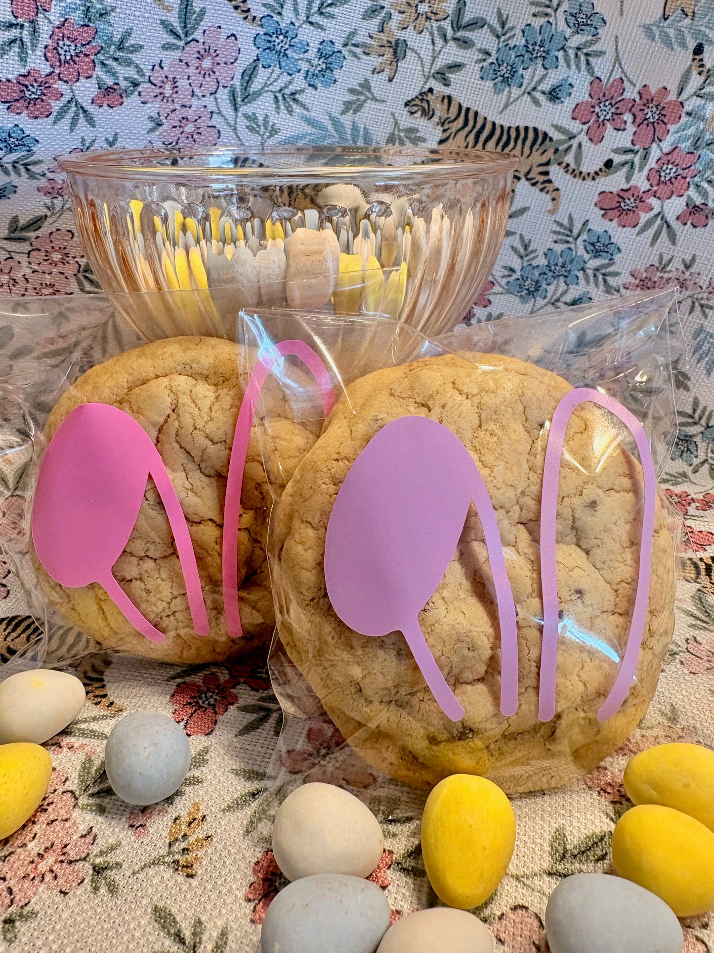 individually wrapped Easter cookies