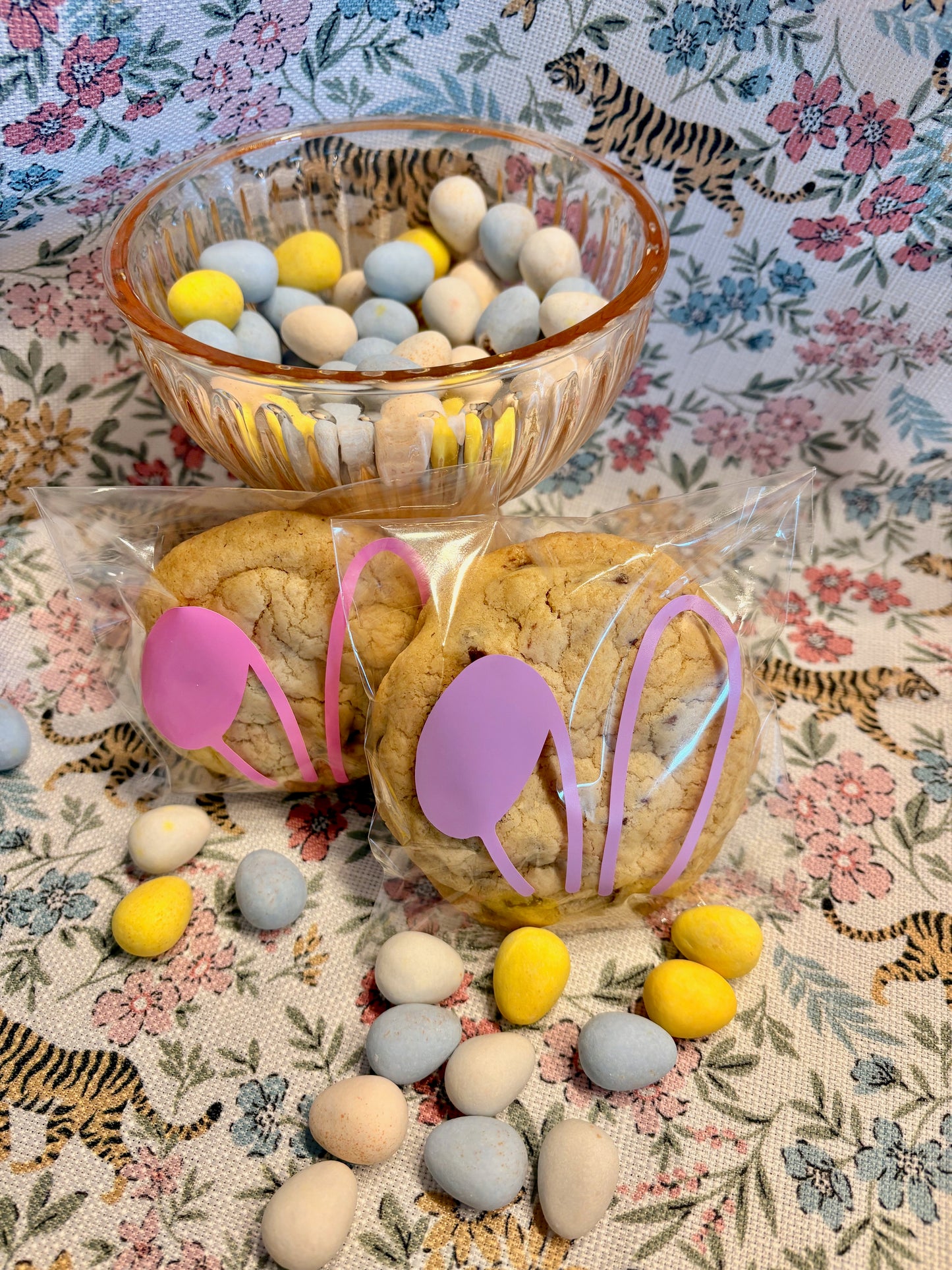individually wrapped Easter cookies